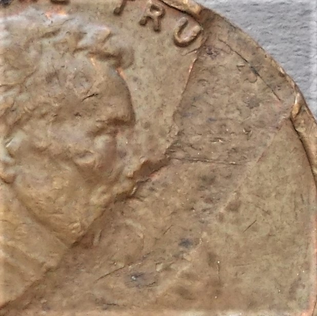 1982-Cent,-Obverse-Flaw?-Or-Just-Damage?
